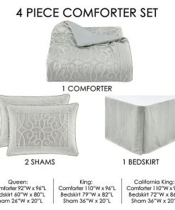 Five Queens Court Nouveau Comforter Set With Shams -J. Queen New York shop unnamed file 10