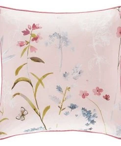Five Queens Court Blakely Rose Square Throw Pillow