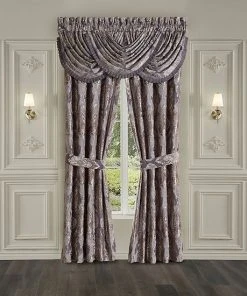 Five Queens Court Dominique 84" Set Of 2 Window Curtain Panels -J. Queen New York shop unnamed file 1037
