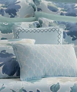 Five Queens Court Michelle 16" Square Embellished Pillow -J. Queen New York shop unnamed file 1081