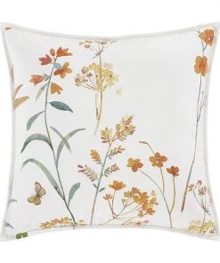 Five Queens Court Bonnie Coral 18" Square Quilted Decorative Throw Pillow -J. Queen New York shop unnamed file 1113