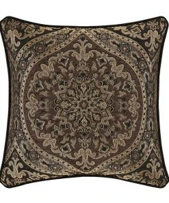 Five Queens Court Jeremy 18" Square Decorative Throw Pillow