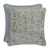 Five Queens Court Garrison Spa 20" Square Decorative Throw Pillow