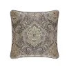 Five Queens Court Paulina Stone 18" Square Decorative Throw Pillow -J. Queen New York shop unnamed file 1214