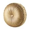 Five Queens Court Nottingham Tufted Round Decorative Throw Pillow -J. Queen New York shop unnamed file 1225