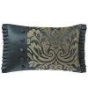 Five Queens Court Carla Azure Boudoir Decorative Throw Pillow -J. Queen New York shop unnamed file 1249