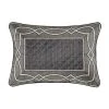 Five Queens Court Darwin Charcoal Boudoir Decorative Throw Pillow -J. Queen New York shop unnamed file 1261