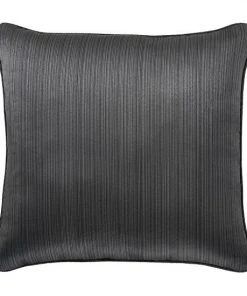 Five Queens Court Darwin Charcoal 18" Square Decorative Throw Pillow -J. Queen New York shop unnamed file 1270