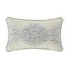 Five Queens Court Angelo Silver Boudoir Decorative Throw Pillow -J. Queen New York shop unnamed file 1299