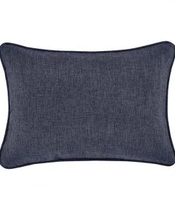 Five Queens Court Shelburne Indigo Boudoir Decorative Throw Pillow -J. Queen New York shop unnamed file 1344