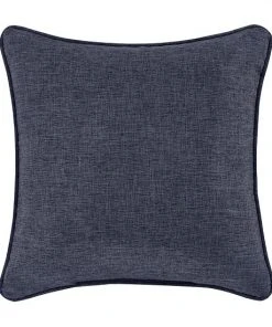 Five Queens Court Shelburne Indigo 16" Square Decorative Throw Pillow -J. Queen New York shop unnamed file 1350