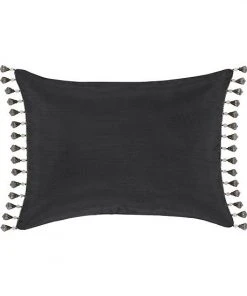 Five Queens Court Silverstone Silver Boudoir Decorative Throw Pillow -J. Queen New York shop unnamed file 1385