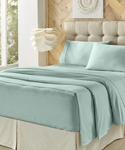 Five Queens Court Royal Fit 800 Thread Count Sheet Set Green -J. Queen New York shop unnamed file 139