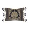 Five Queens Court Bristol Indigo Boudoir Decorative Throw Pillow