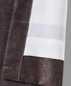 Five Queens Court Medina Chocolate 2-pack Window Curtain Set -J. Queen New York shop unnamed file 1447