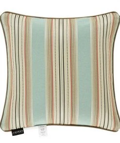Five Queens Court Vivianna Turquoise 20" Square Decorative Throw Pillow -J. Queen New York shop unnamed file 1458