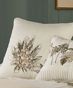 Five Queens Court Pamela Ivory Throw Pillow -J. Queen New York shop unnamed file 1475