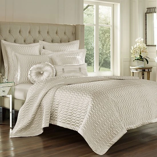 Five Queens Court Saranda Quilt Or Sham Natural 3 Five Queens Court Saranda Quilt Or Sham Natural