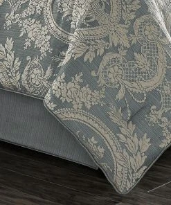 Five Queens Court Nadine Blue 4-piece Comforter Set -J. Queen New York shop unnamed file 1614