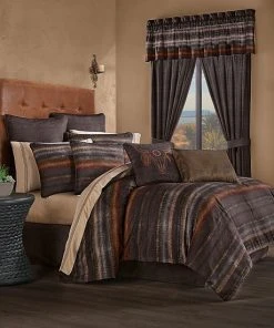 Five Queens Court Medina Chocolate Comforter Set With Shams