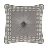 Five Queens Court Belford 18" Square Embellished Pillow -J. Queen New York shop unnamed file 1640