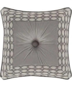 Five Queens Court Belford 18" Square Embellished Pillow