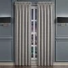 Five Queens Court Genesis Charcoal 2-pack Window Curtains -J. Queen New York shop unnamed file 1669