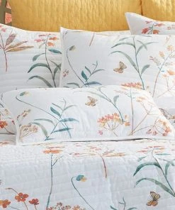 Five Queens Court Bonnie Coral Quilted Boudoir Decorative Throw Pillow -J. Queen New York shop unnamed file 1696