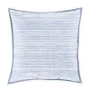 Five Queens Court Finley Powder Blue Square Decorative Throw Pillow