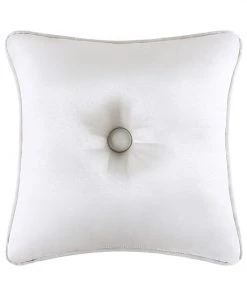 Five Queens Court Mackay Button Throw Pillow