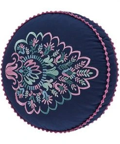 Five Queens Court Kinsley Round Pillow