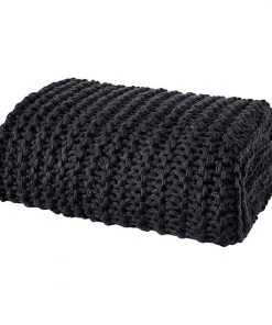 Five Queens Court Leon Throw Black -J. Queen New York shop unnamed file 191