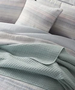 Five Queens Court Evan Sea Foam Quilt Set With Shams -J. Queen New York shop unnamed file 193