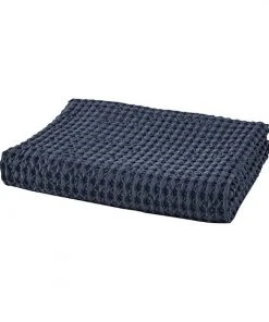 Five Queens Court Pine Beach Chambray Throw White -J. Queen New York shop unnamed file 211