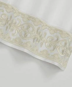 Five Queens Court Makayla Sheet Set Or Pillowcase Set Gold -J. Queen New York shop unnamed file 245