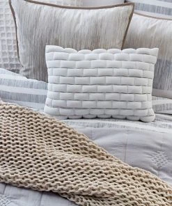 Five Queens Court Boudoir Decorative Throw Pillow Ivory -J. Queen New York shop unnamed file 319