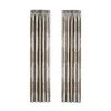 Five Queens Court Lambert 2-pack Window Curtain Set