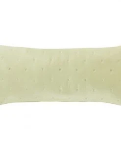 Five Queens Court Vito Quilted Boudoir Throw Pillow Green -J. Queen New York shop unnamed file 428