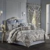 Five Queens Court Geraldine Indigo Comforter Set -J. Queen New York shop unnamed file 440