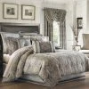 Five Queens Court Paulina Stone Comforter Set With Shams