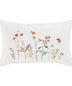 Five Queens Court Bonnie Boudoir Throw Pillow Gray