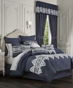 Five Queens Court Shelburne Comforter Set With Shams