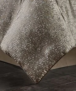 Five Queens Court Calgary Taupe Comforter Set With Shams -J. Queen New York shop unnamed file 525