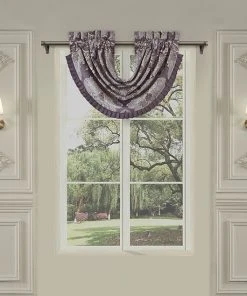 Five Queens Court Dominique Window Waterfall Valance -J. Queen New York shop unnamed file 587