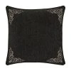 Five Queens Court Monaco Black Euro Sham -J. Queen New York shop unnamed file 617