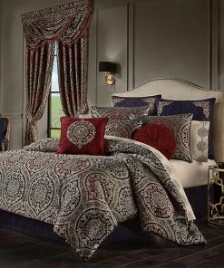Five Queens Court Tamera Comforter Set With Shams