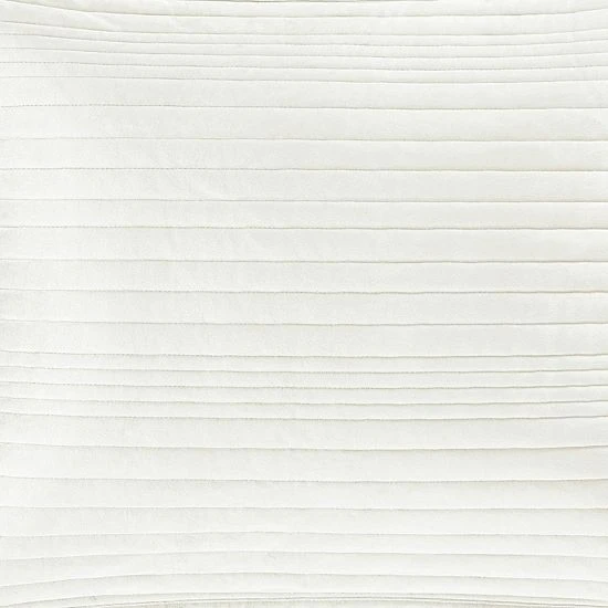 Five Queens Court Miles Standard Quilted Sham White 5 Five Queens Court Miles Standard Quilted Sham White - Image 3