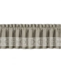 Five Queens Court Othello Linen Window Straight Valance -J. Queen New York shop unnamed file 685