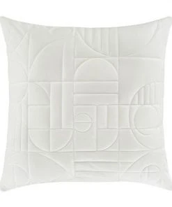 Five Queens Court Bradley Square Decorative Throw Pillow Gray -J. Queen New York shop unnamed file 698