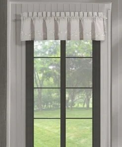 Five Queens Court Cherie Window Straight Valance